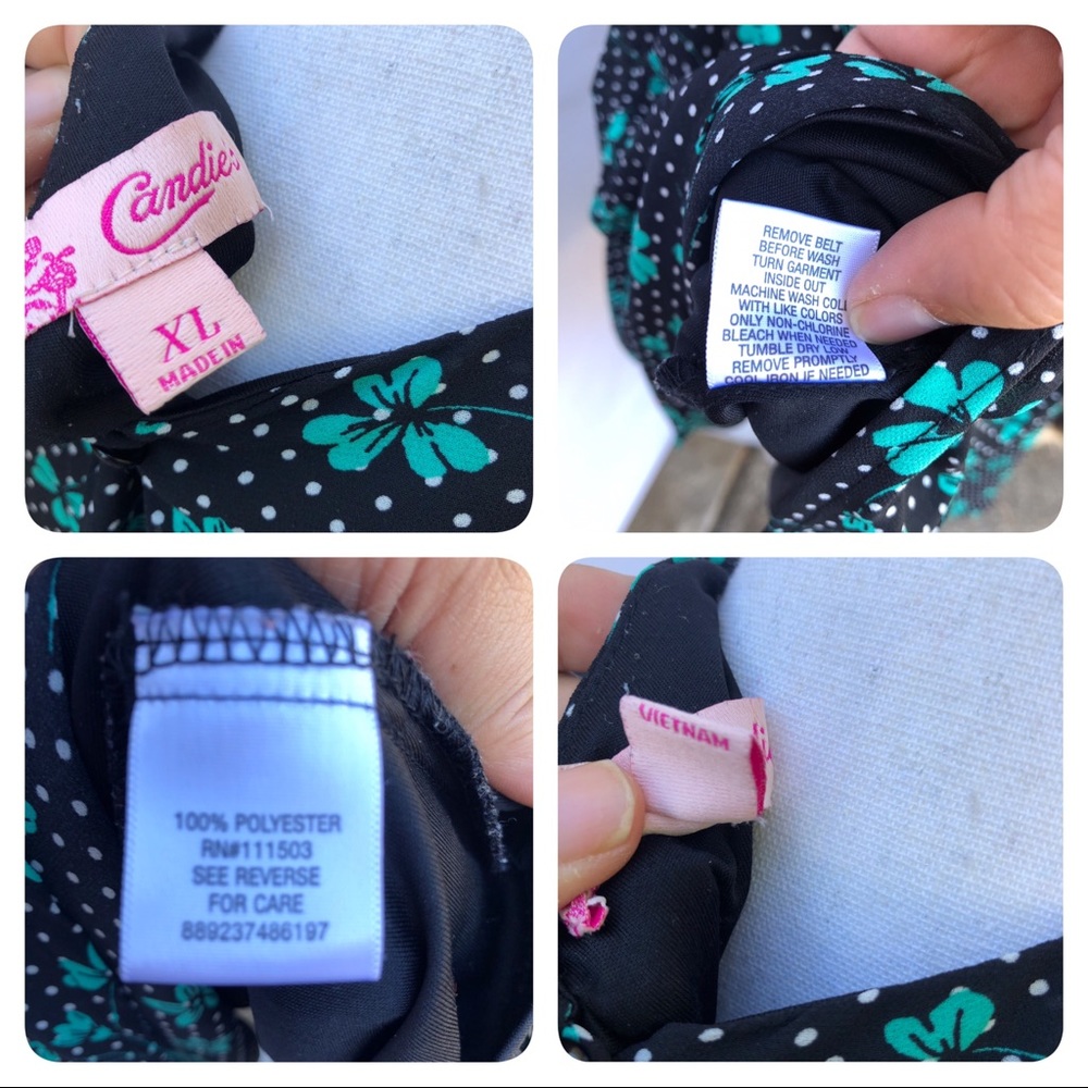 🌴 Candie’s Dress - Size X Large - Picture 10 of 10